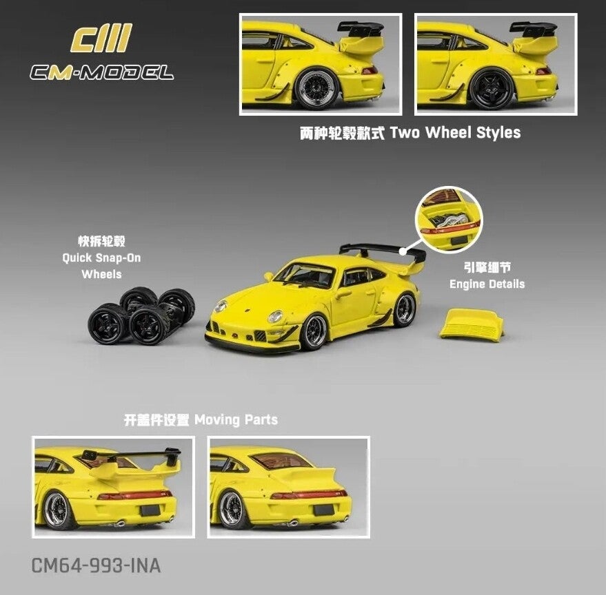CM MODELS 1/64 RWB 993 INDONESIA EXCLUSIVE