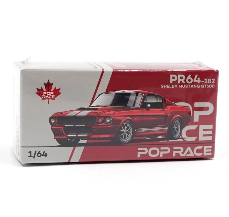 POP RACE 1/64 SHELBY MUSTANG GT500 CANADA EXCLUSIVE | www