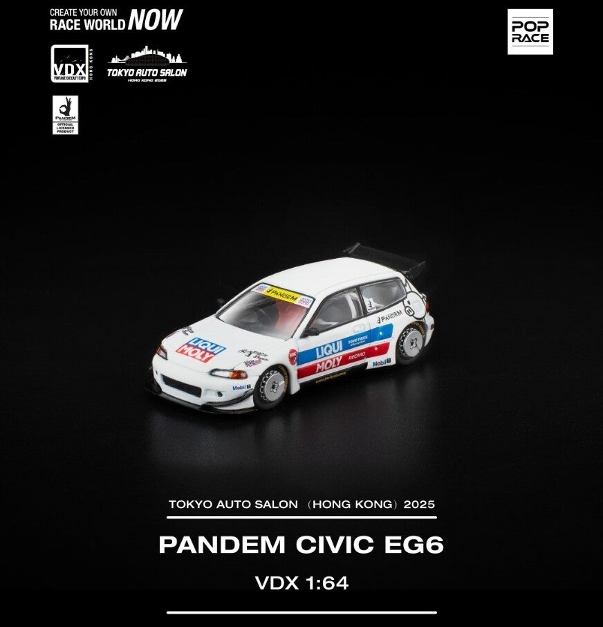 POP RACE 1/64 PANDEM CIVIC EG6 TOKYO AUTO SALON 2025