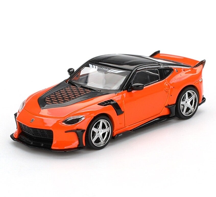 MINI GT 1/64 NISSAN Z VEILSIDE FFZ400 ORANGE  RHD