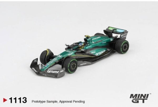 MINI GT 1/64 ASTON MARTIN AMR24 #14 2024 F1 2024 CANADIAN GP FERNANDO ALONSO