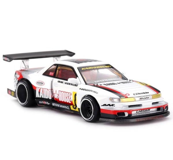 MINI GT 1/64 KIADO HOUSE NISSAN SILVIA S13-R CIRCUIT SPEC V1