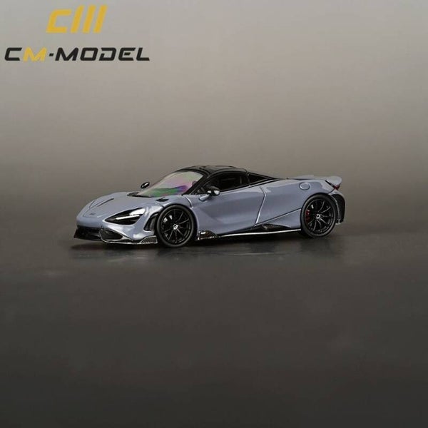 CM MODELS 1/64 MCLAREN 765LT + EXTRA SET OF WHEELS AND TYRES