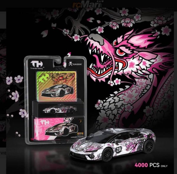 TRENDS HOBBY 1/64 LAMBORGHINI TERMERARIO TOKIDOKI HONG KONG  EXCLUSIVE 2026