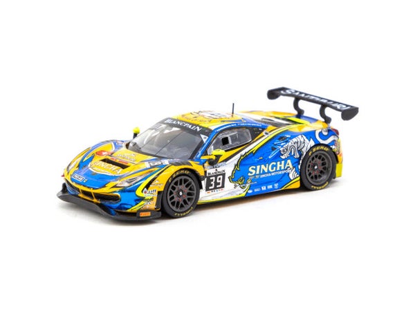 TARMAC WORKS 1/64 HOBBY64 #39 FERRARI 488 GT3 BLANCPAIN GT SERIES 2018 HONG KONG SPECIAL EDITION