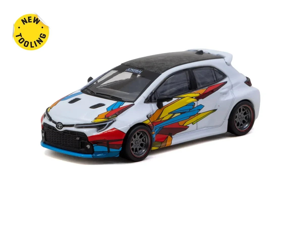 TARMAC WORKS 1/64 GLOBAL64 TOYOTA COROLLA WIDEBODY JONSIBAL DESIGN WORKS