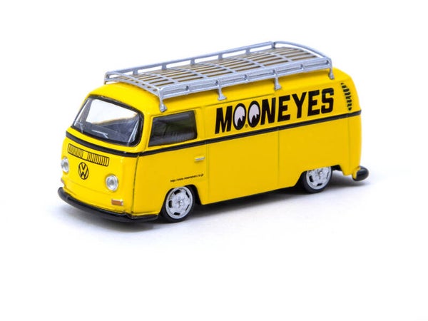 TARMAC WORKS x MOONEYES 1/64 COLAB64 VOLKSWAGEN T2 PANEL VAN MOONEYES