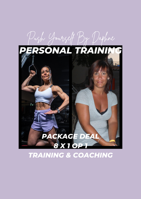 8x 1 op 1 TRAINING - prijs per maand