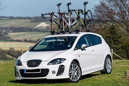 Seasucker Bomber 3-bike fork-mount rack