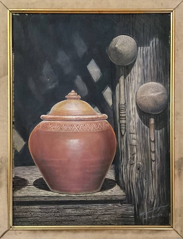 "Still life with Jug" by Panya Munmai