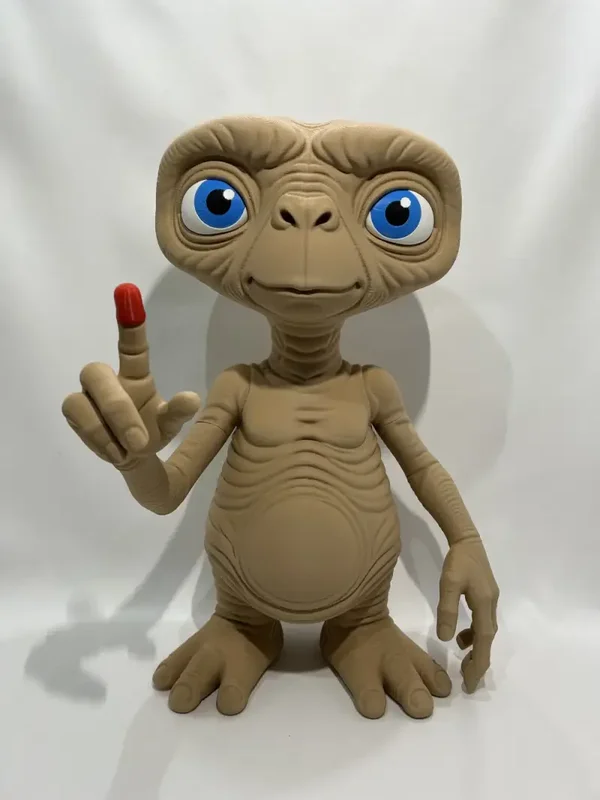 E. T. -