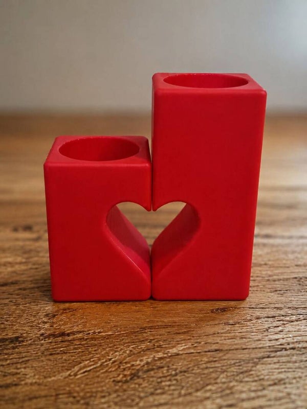 Kaarshouder Hartje ❤️🕯️