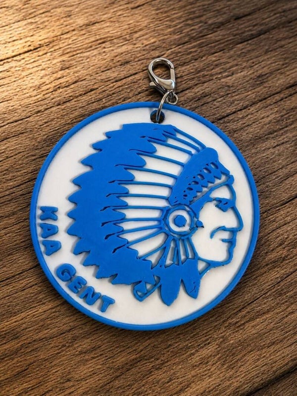KAA Gent Sleutelhanger 💙🤍