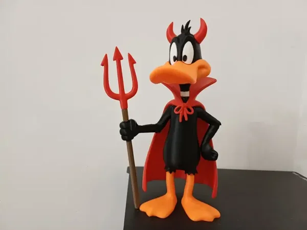 Daffy Duck als duivel