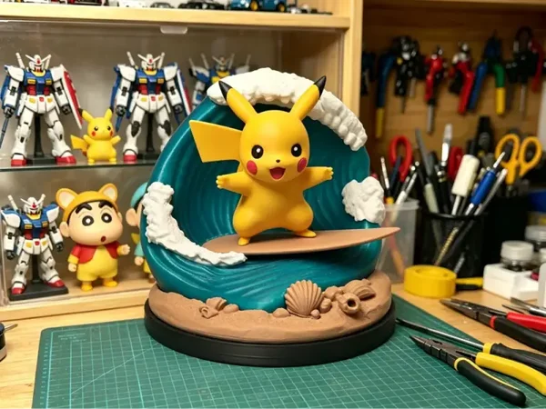 Surfing Pikachu