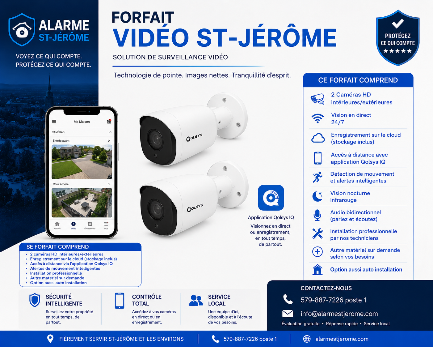 Maison Intelligente — 49,99 $/mois