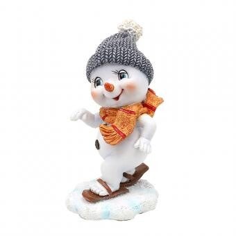 Schneekind Judith mit Skier