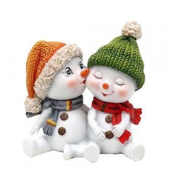 Schneekinder Thomas und Christin