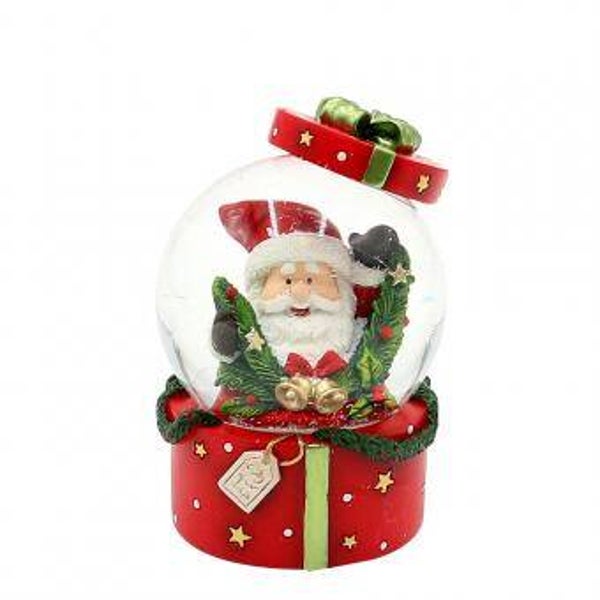 Schneekugel Santa