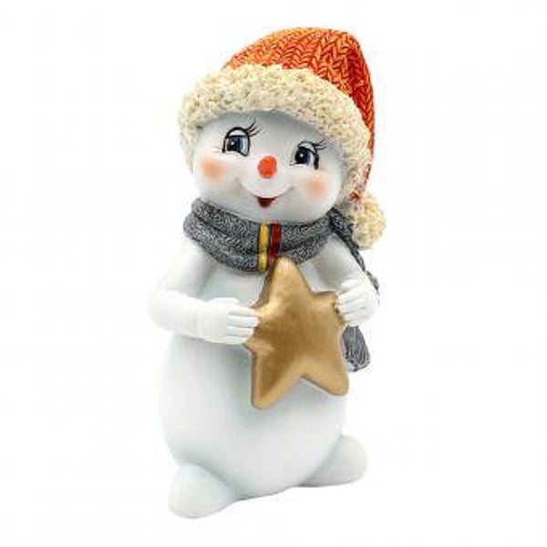 Schneekind Leon mit Stern