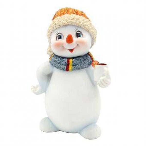 Schneekind Karl mit Glühwein