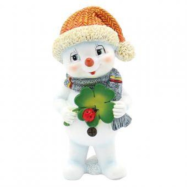 Schneekind Bella mit Kleeblatt