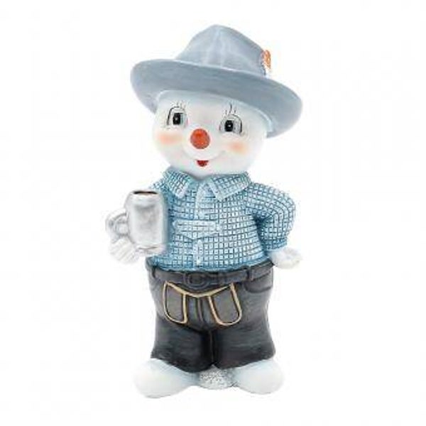 Schneekind Sepp in Trachtenkleidung