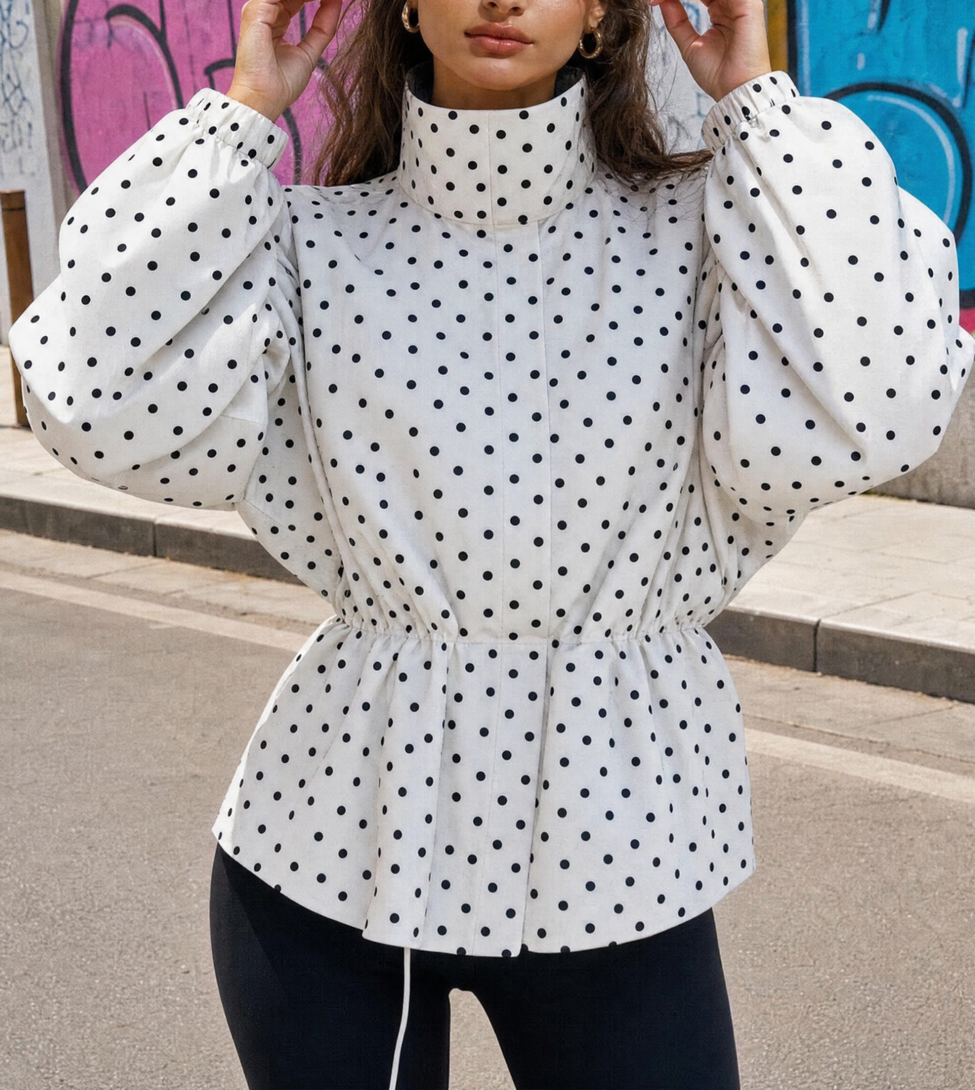 Monaco Polka Jacket