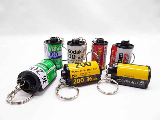 Film Canister Key Chain