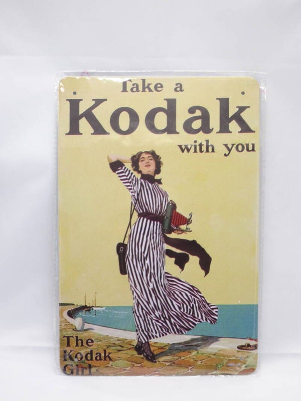 Aluminum Kodak sign