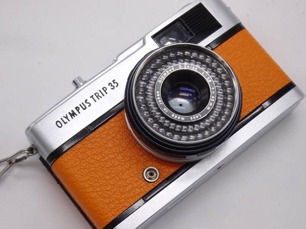 Olympus Trip 35 (Moroccan Orange)