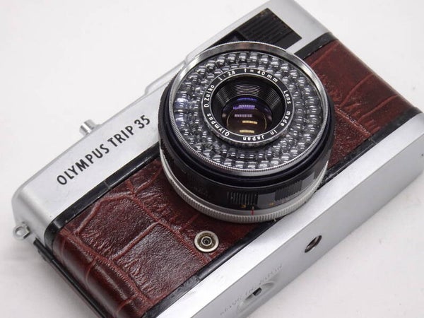 Olympus Trip 35 (Croc Two Tone Brown)