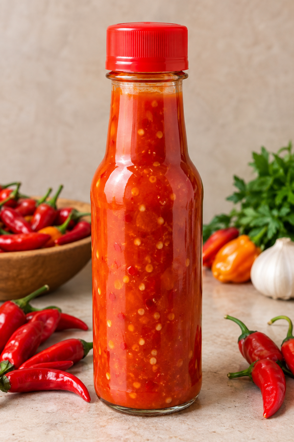 Bouteille de piment