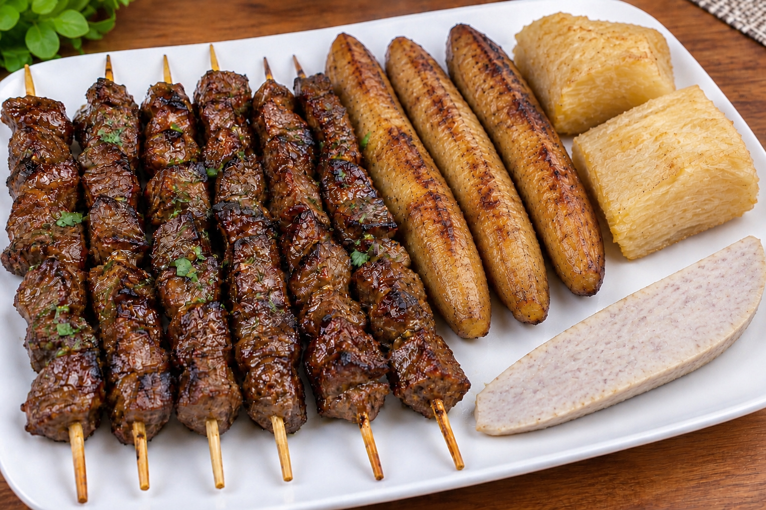 Menu Brochettes