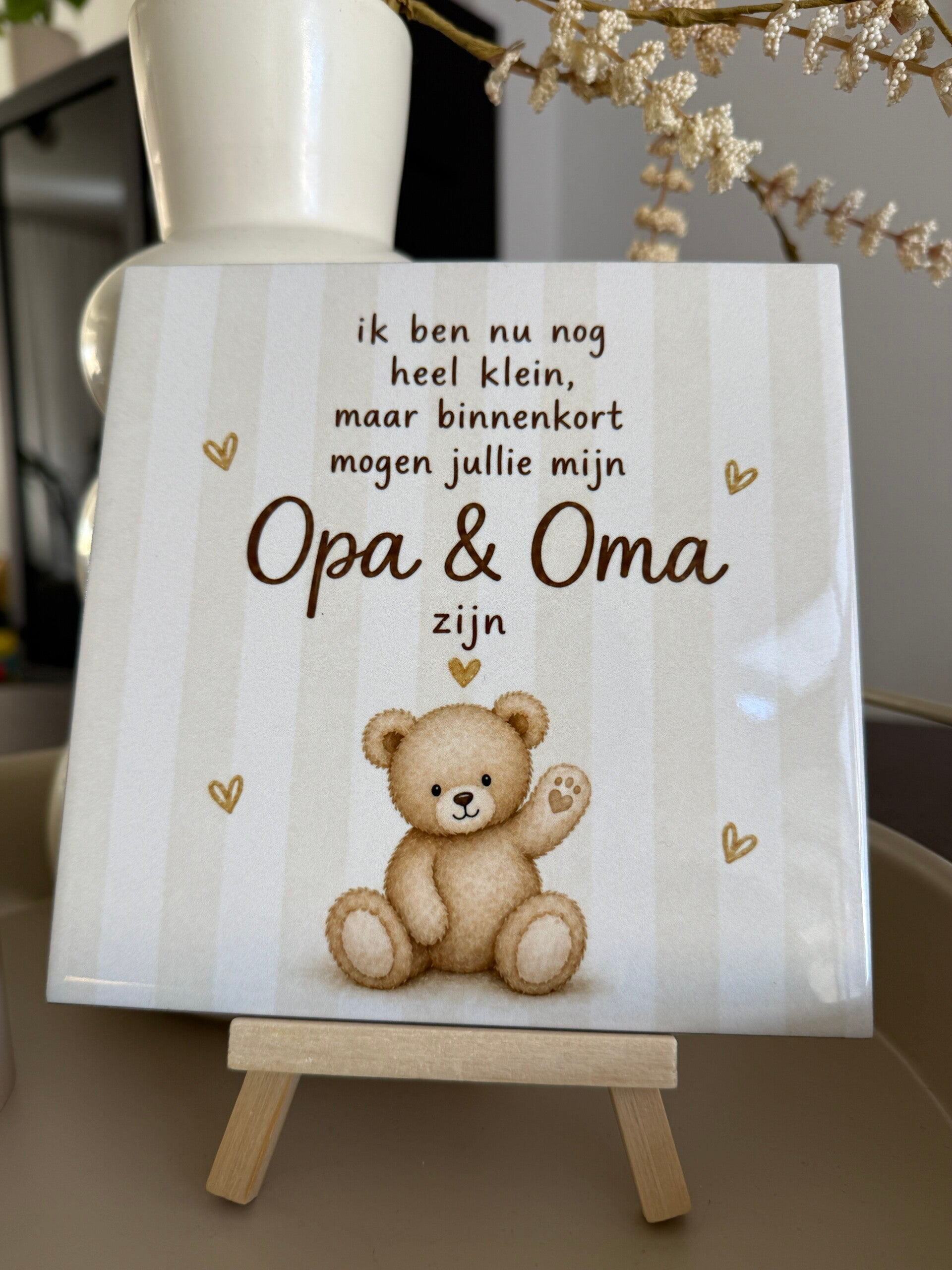 Bekendmaking voor opa en oma