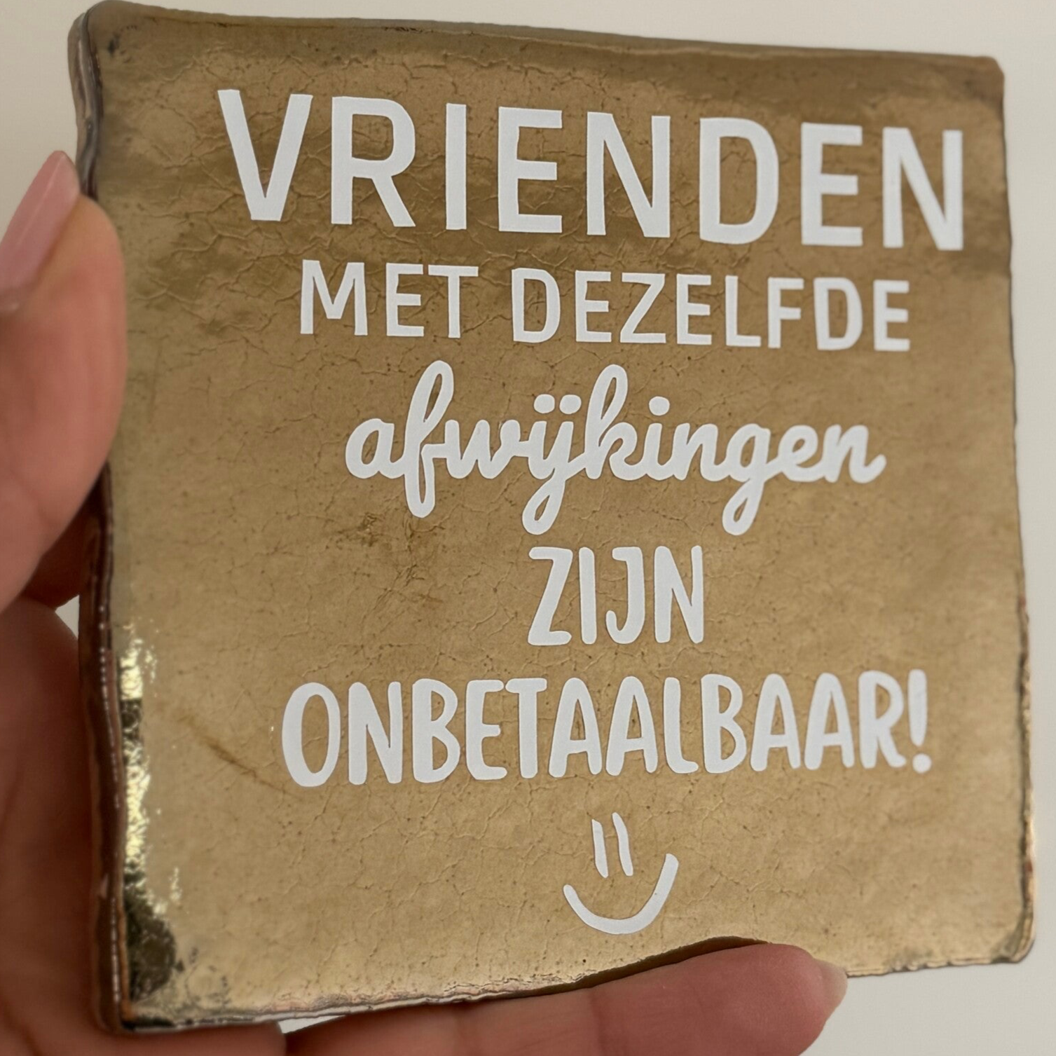 Vrienden met dezelfde afwijkingen zijn onbetaalbaar