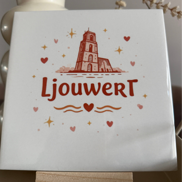 Jouw dorp of stad op een tegel!