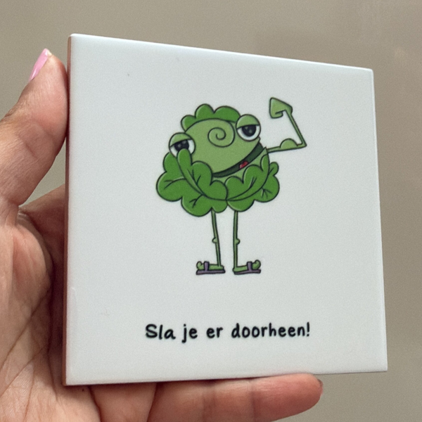 Sla je erdoorheen!