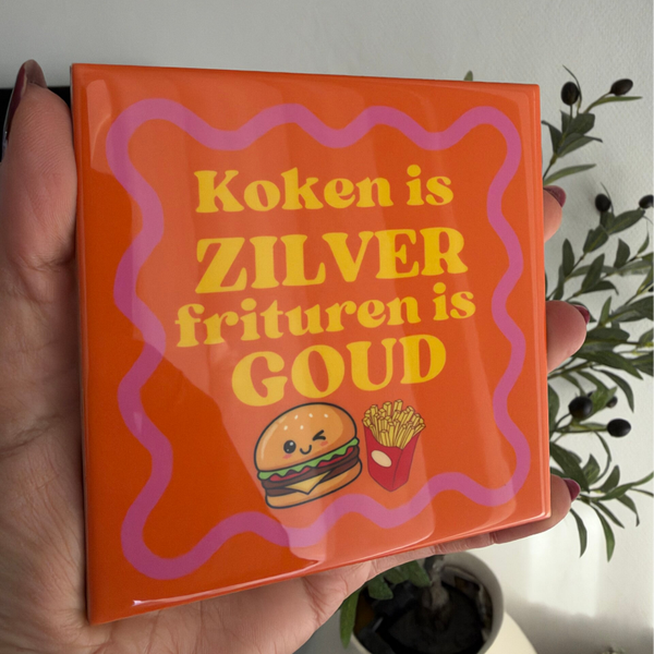 Koken is zilver frituren is goud