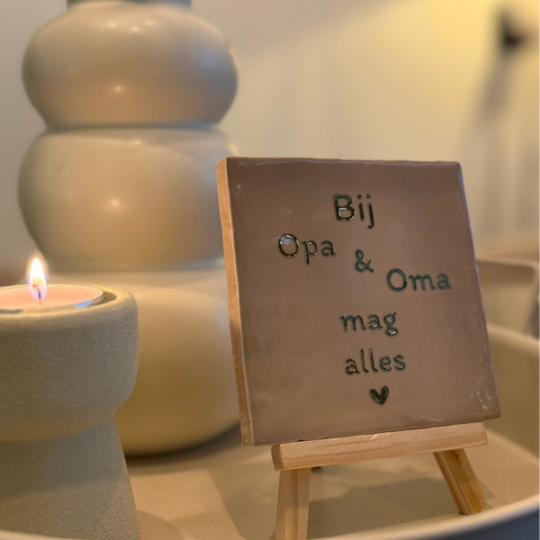 Bij opa&oma mag alles