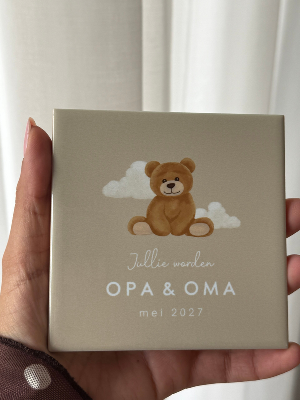 Jullie worden Opa en Oma!