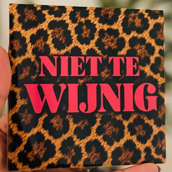 Niet te WIJNig