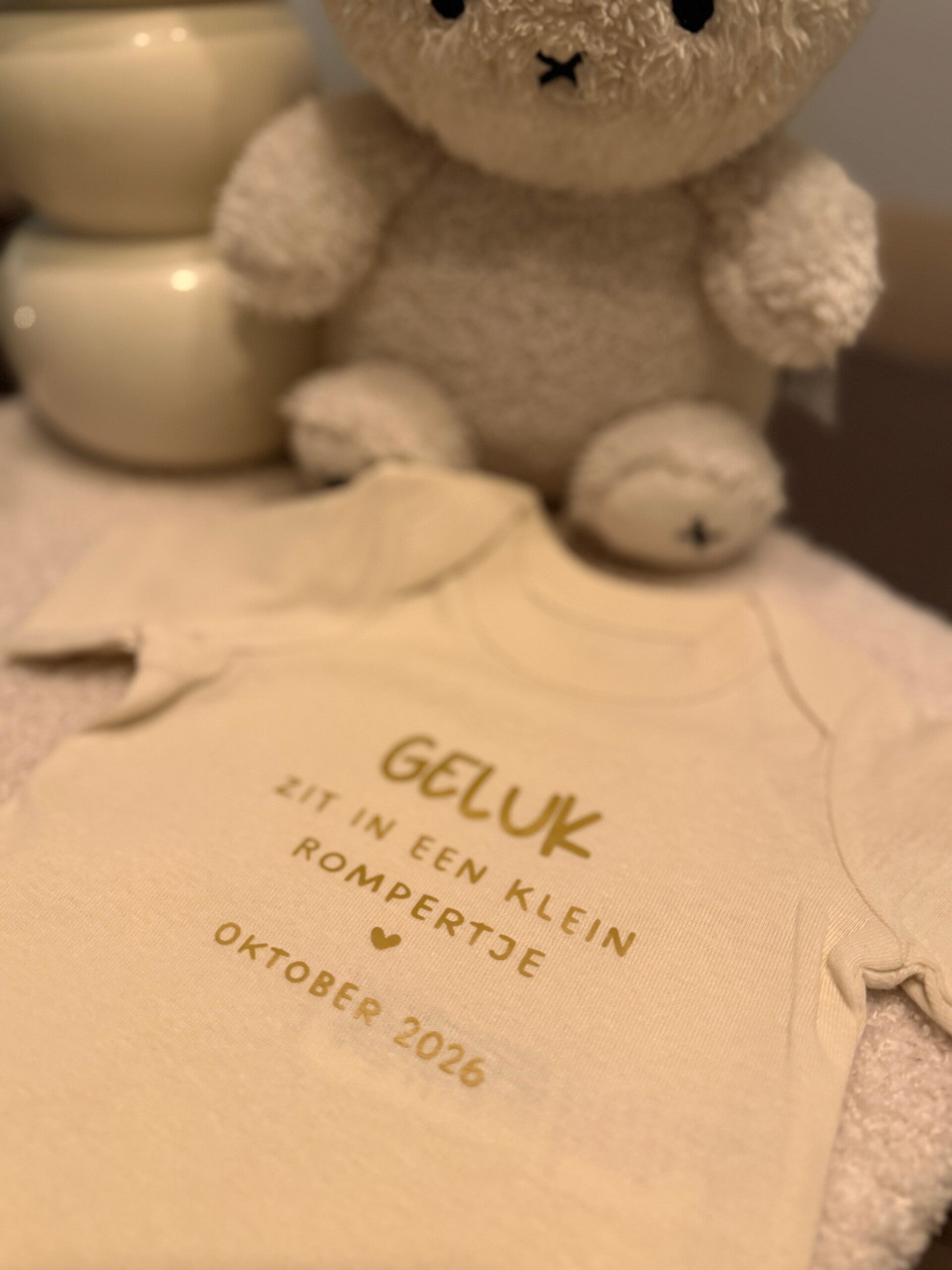 Geluk zit in een klein rompertje