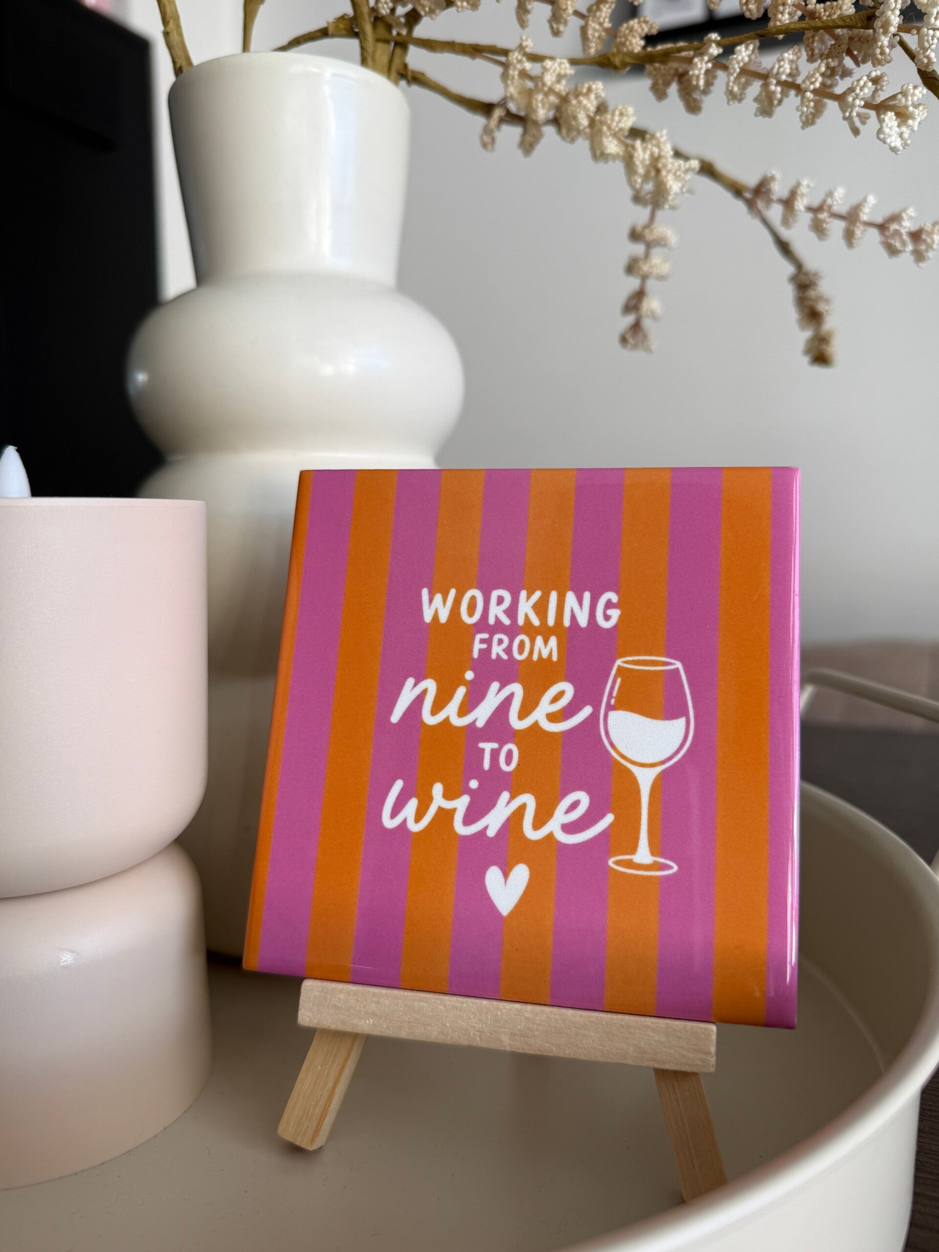 Working from nine to wine