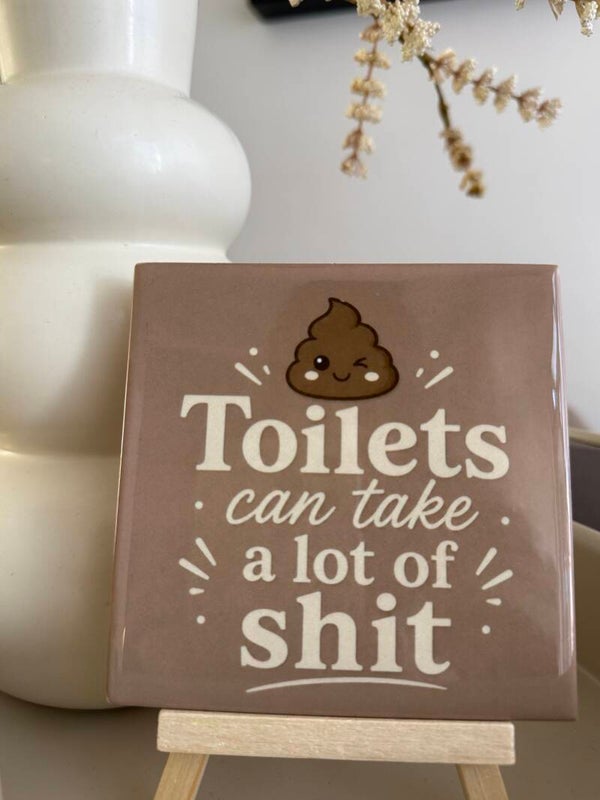 Toilets can take a lot of shit