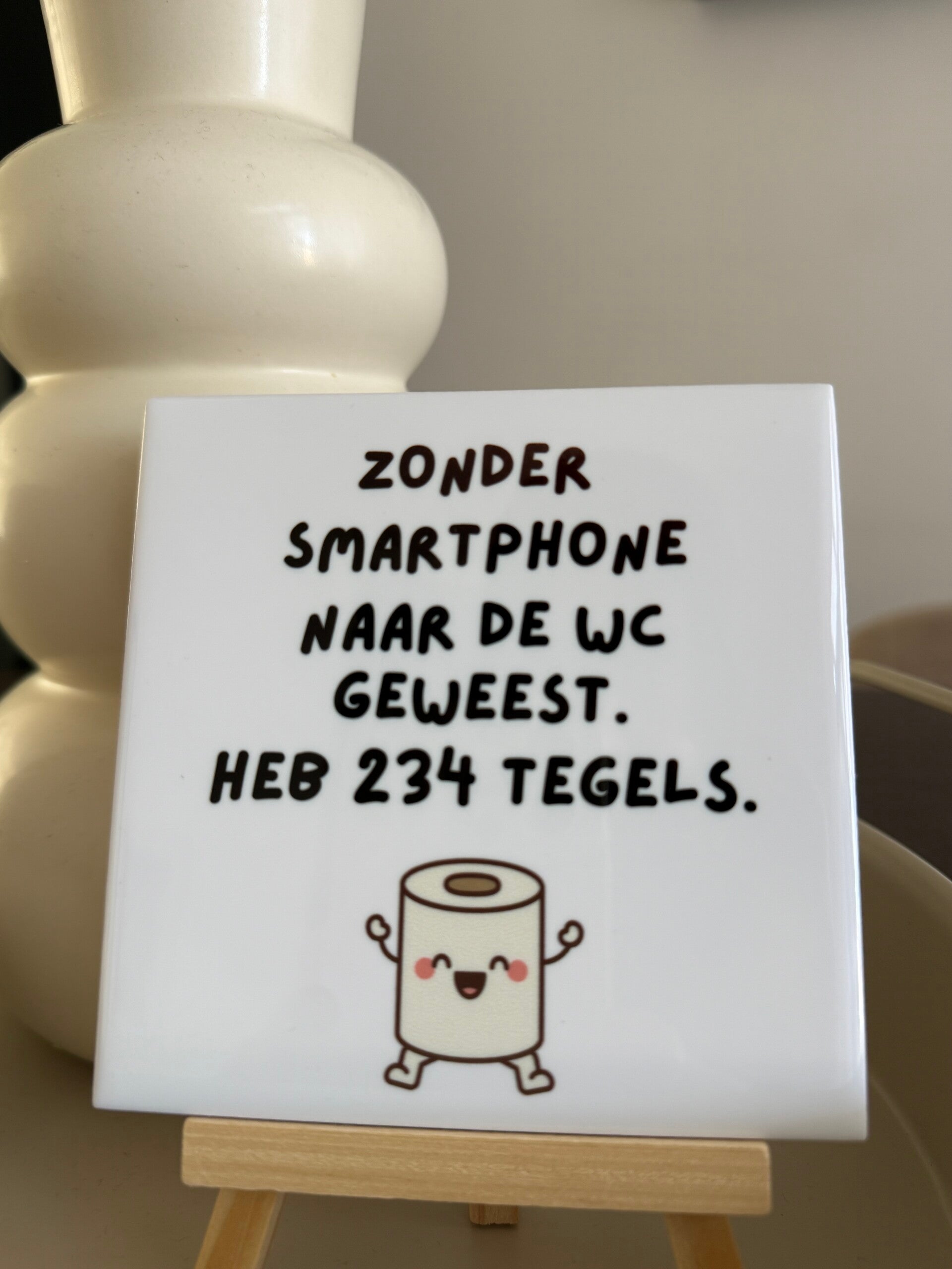Zonder smartphone naar de wc geweest