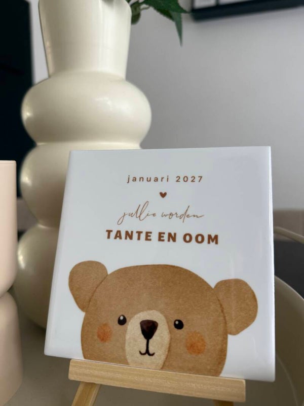 Jullie worden Tante en Oom!