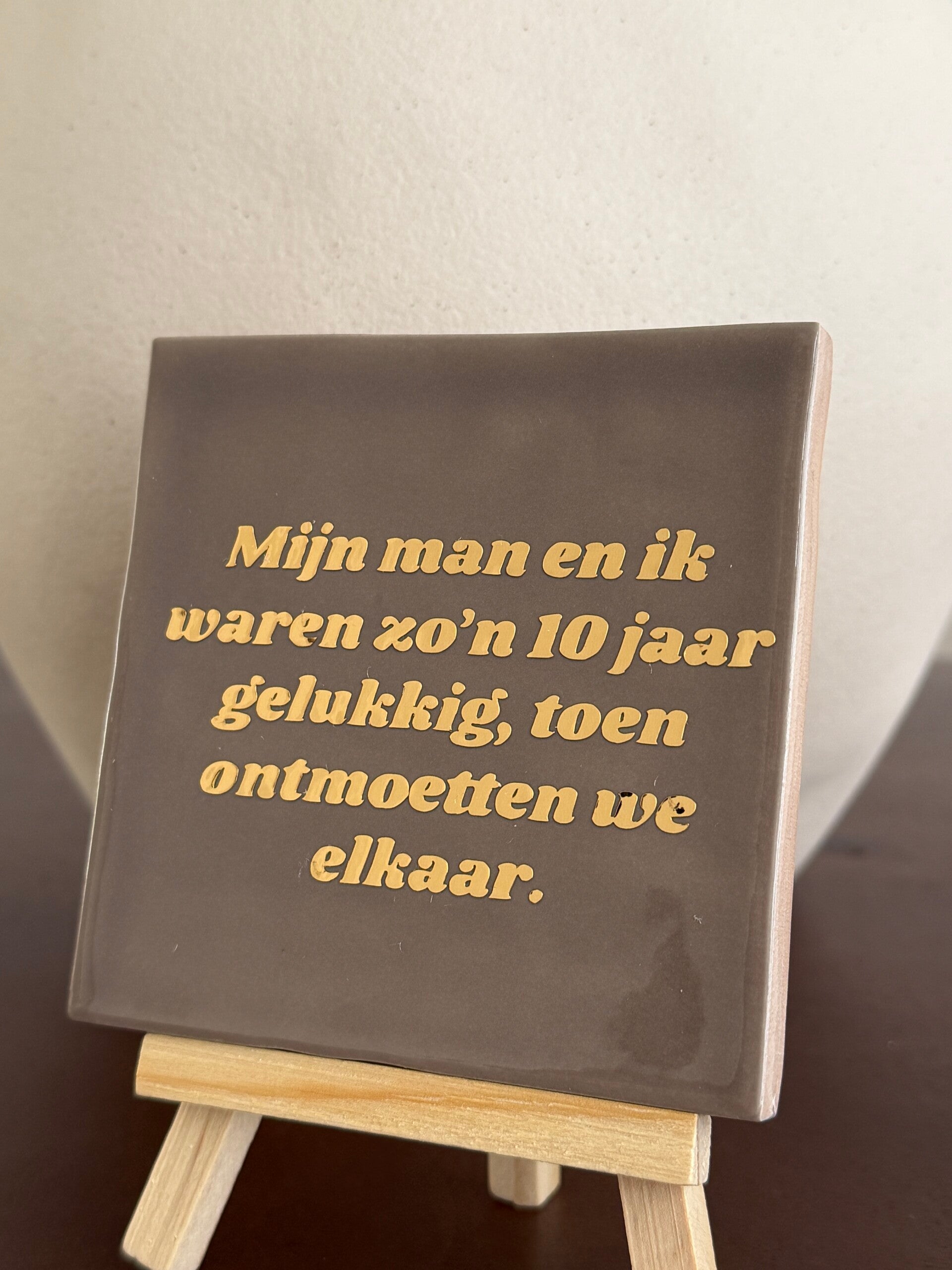 Mijn man en ik waren zo'n 10 jaar gelukkig, toen ontmoetten we elkaar.