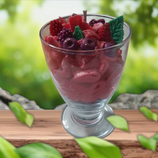 Bougie Gourmande fruits rouges