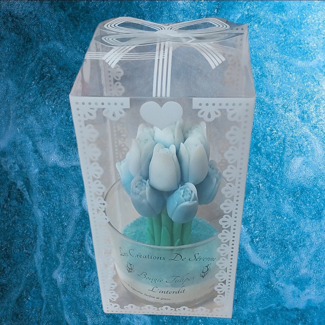 Bougie Bouquet De Tulipes Parfumée
